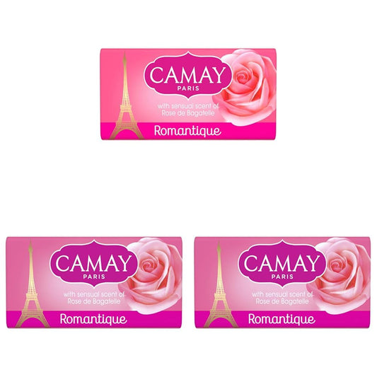 Camay Bar Soap Romantique 115G (Pack of 3)