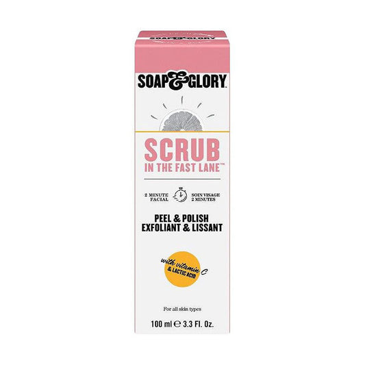 Soap & Glory And 2 Minute Facial Polish and Peel - 100ml