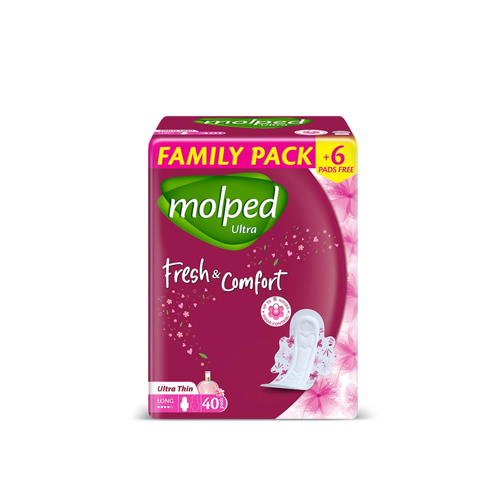 Molped Ultra - Fresh & Comfort - Family Pack - Long - 40 Pads