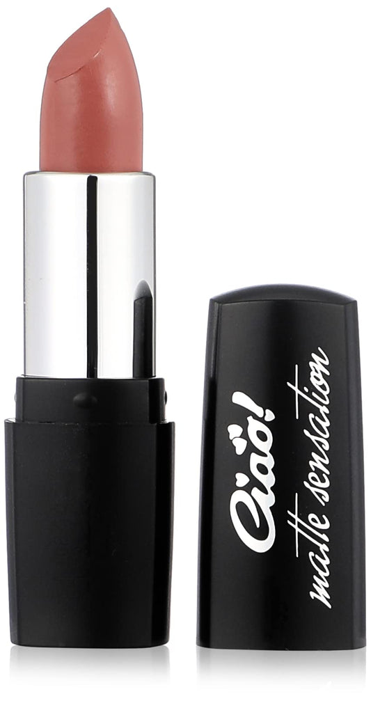 Ciao Matte Sensation Lipstick, Long Lasting Comfortable Wear, Highly Pigmented, Shade 1, 4.5g
