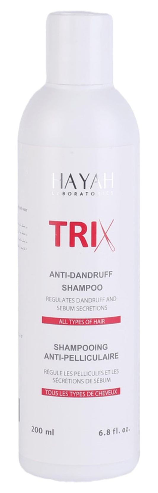 HAYAH LABORATORIES TRIX SHAMPOO ANTI-DANDRUFF 200ML