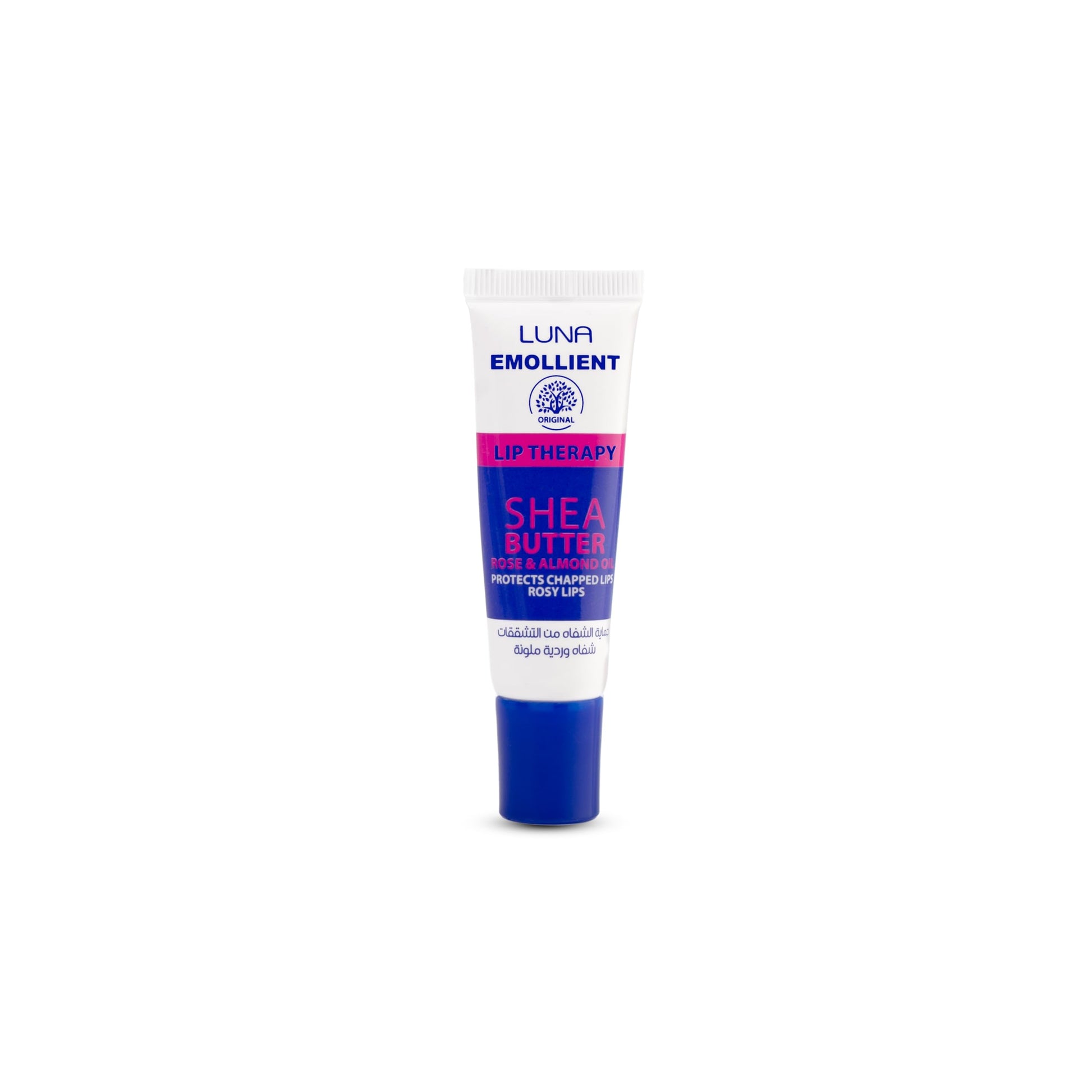 Luna Emollient Shea Butter Lip Therapy Rose & Almond Oil