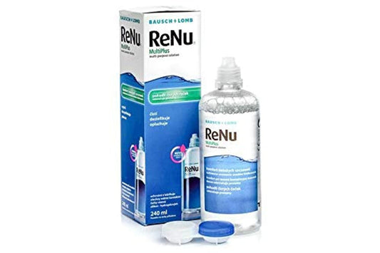 Renu Bausch & Lomb ReNu Contact Lens Solution - 240 ml