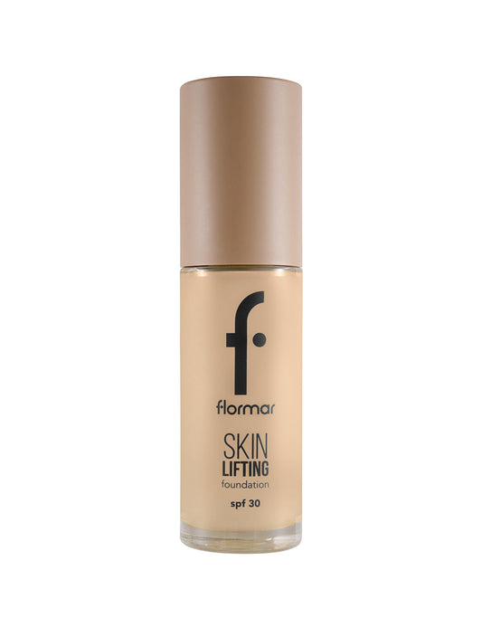 Flormar Skin Lifting Foundation – 100 Sand – Creamy Texture, Firming Care Effect, SPF 30, Smooth Youthful-Looking Finish