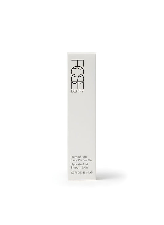 Rose Berry Illuminating Face Primer Gel, Hydrate and Smooth Skin, 35 ml