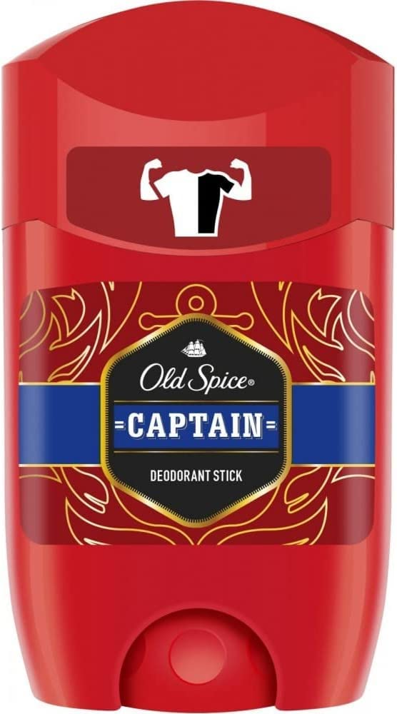 Old Spice Captain Deodorant Stick for Men for Freshness that lasts all day, 50 ml