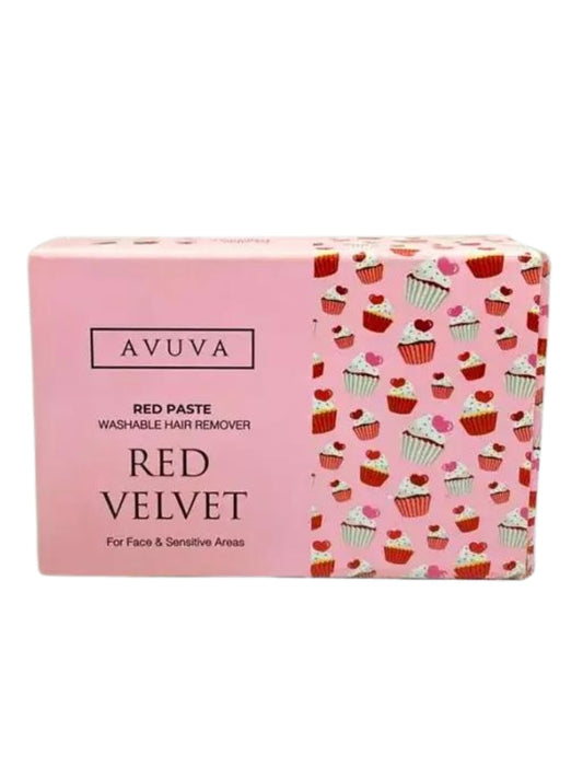 Avuva Red Velvet White Paste Washable Hair Remover 100 g