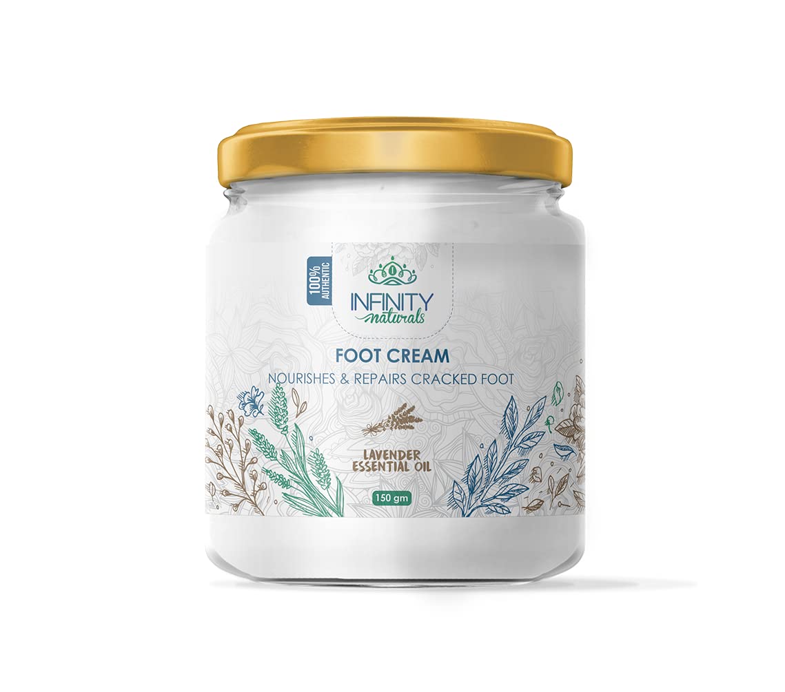 Infinity Foot Cream Lavender Essential Oil