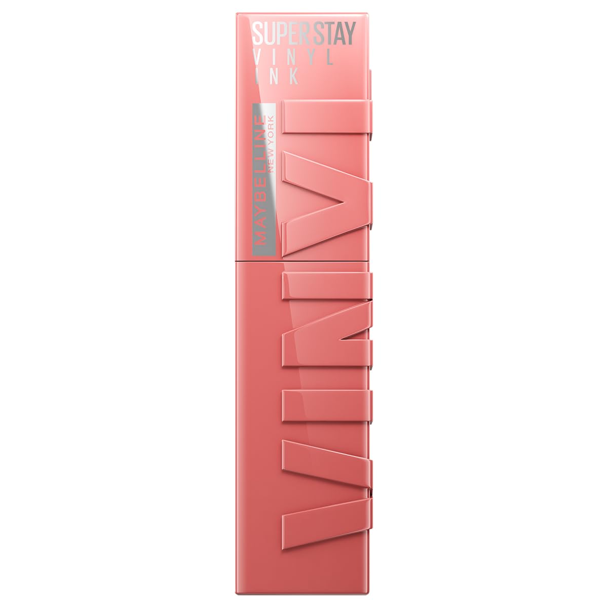 MAYBELLINE New York Super Stay Vinyl Ink Nudes Longwear Transfer Proof Gloss Lipstick, 100 Charmed