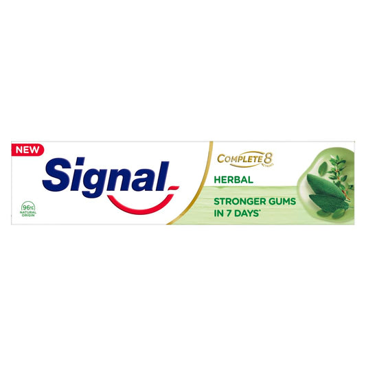 Signal Complete 8 Nature Elements for Strengthened gums in 1 week Herbal Toothpaste 100ml
