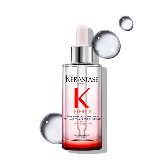 KÉRASTASE Genesis Hair Serum, Nourishing & Fortifying Leave-In Conditioner, For Weakened Hair, With Ginger Root & Edelweiss Flower, Sérum Anti-Chute Fortifiant, 90ml