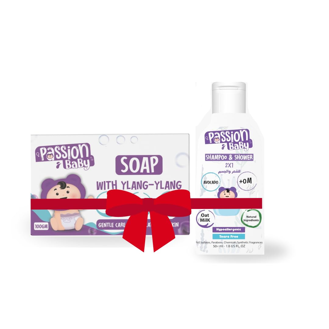 Passion baby Soap 100 gm With Shampoo&Shower 50 ml Gift
