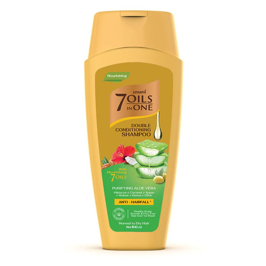 Emami 7 Oils in One Double Conditioning Shampoo Purifying Aloe Vera 400 ML