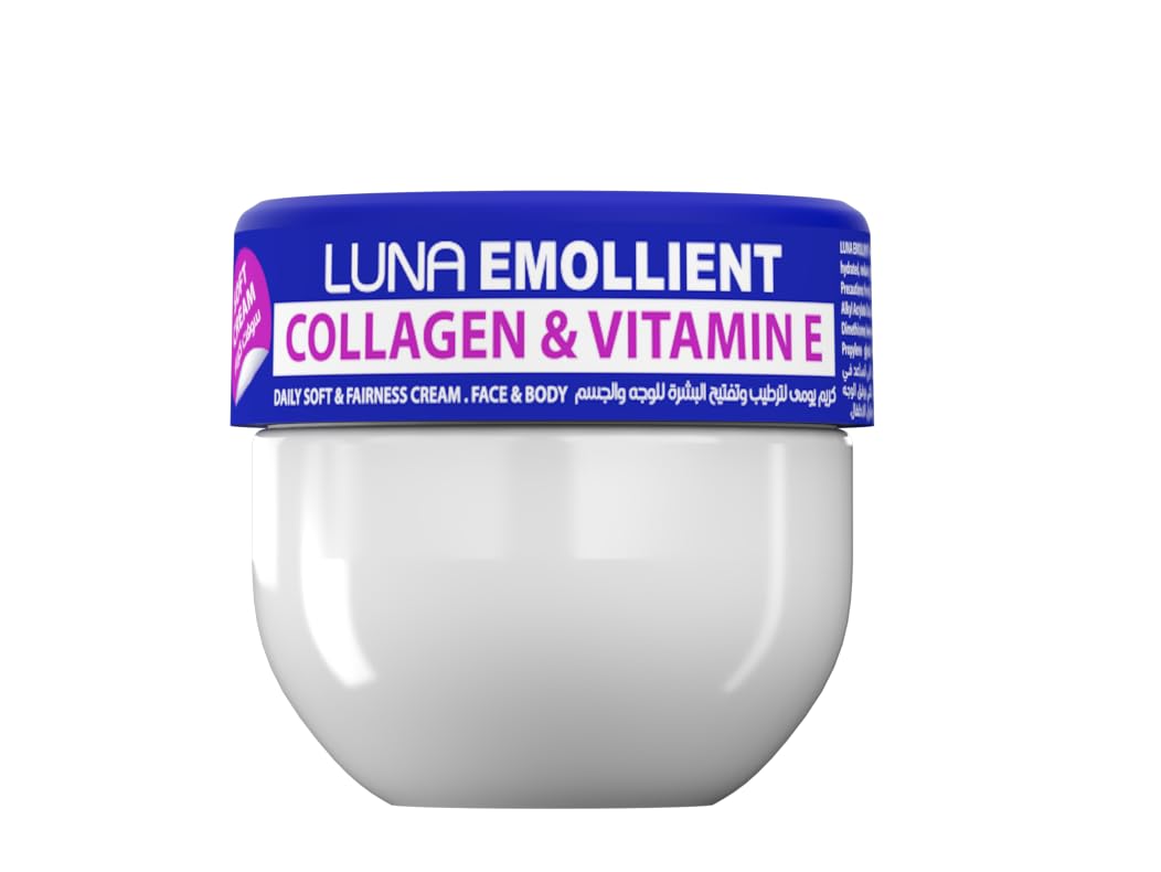 Luna Emollient Soft Vitamin E And Collagen Cream 20 G