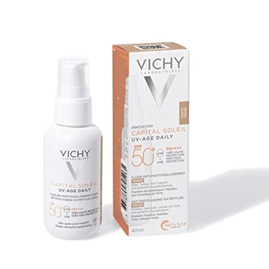 VICHY Sunscreen Capital soleil UV - AGE Daily with colour SPF50 40 ml -