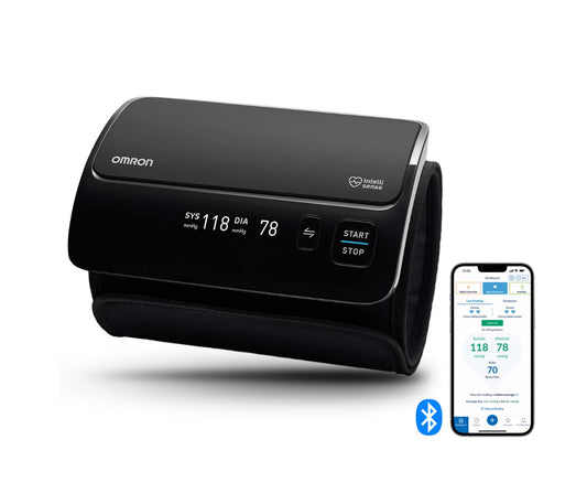 Omron EVOLV Smart - Wireless All-in-one blood pressure monitor with Bluetooth connectivity, compatible with smartphones - with 6 months OMRON Connect Premium subscription