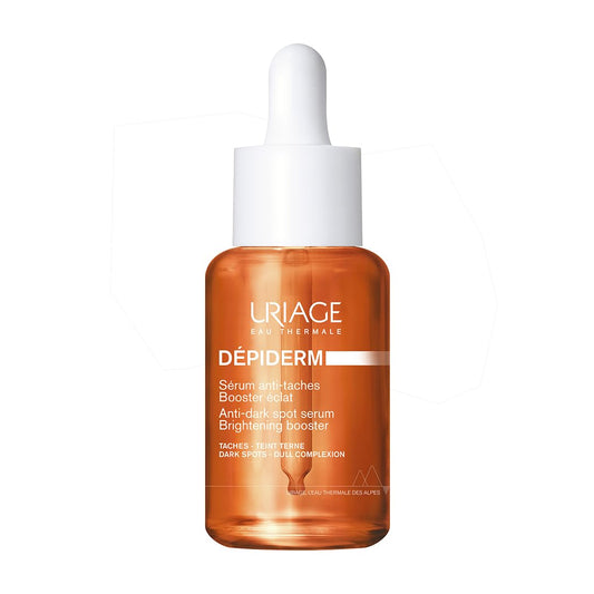 Uriage Dépiderm Stabilized Vitamin C Serum, Anti-Dark Spot Solution For Glowing Skin With 20% Vitamin C Complex & Niacinamide I Non Oxidative, Fragrance-Free & Suitable For Sensitive Skin