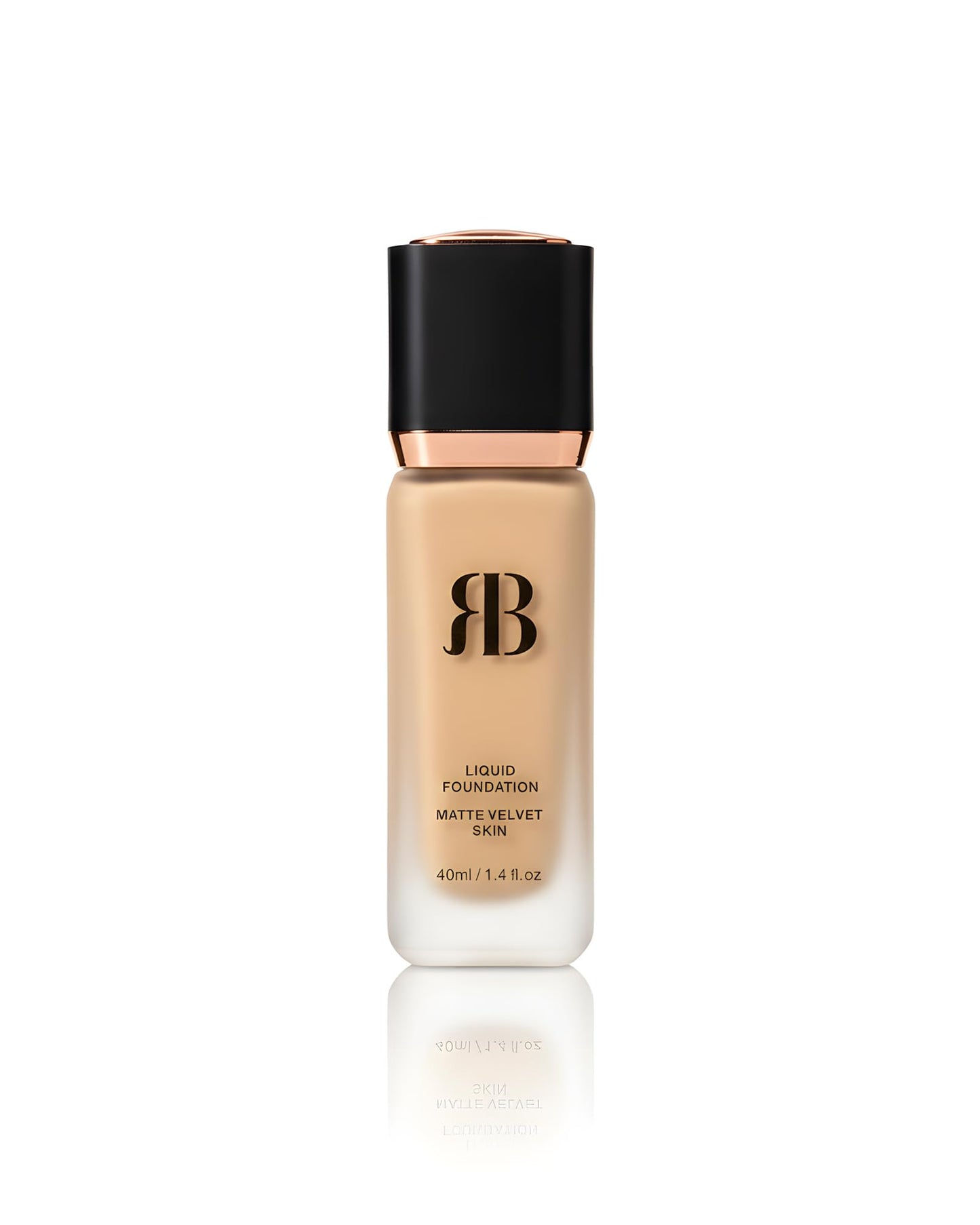 Rose Berry Black Rose Liquid Foundation, Matte Velvet Skin Finish, Light as Air Formula, 40ml, Shade 03