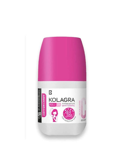 Kolagra whitening roll on cotton candy, 60ml