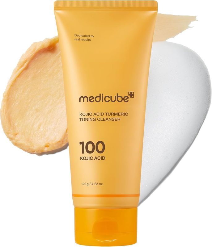 MEDICUBE Kojic Acid Turmeric Toning Cleanser 120G 120g