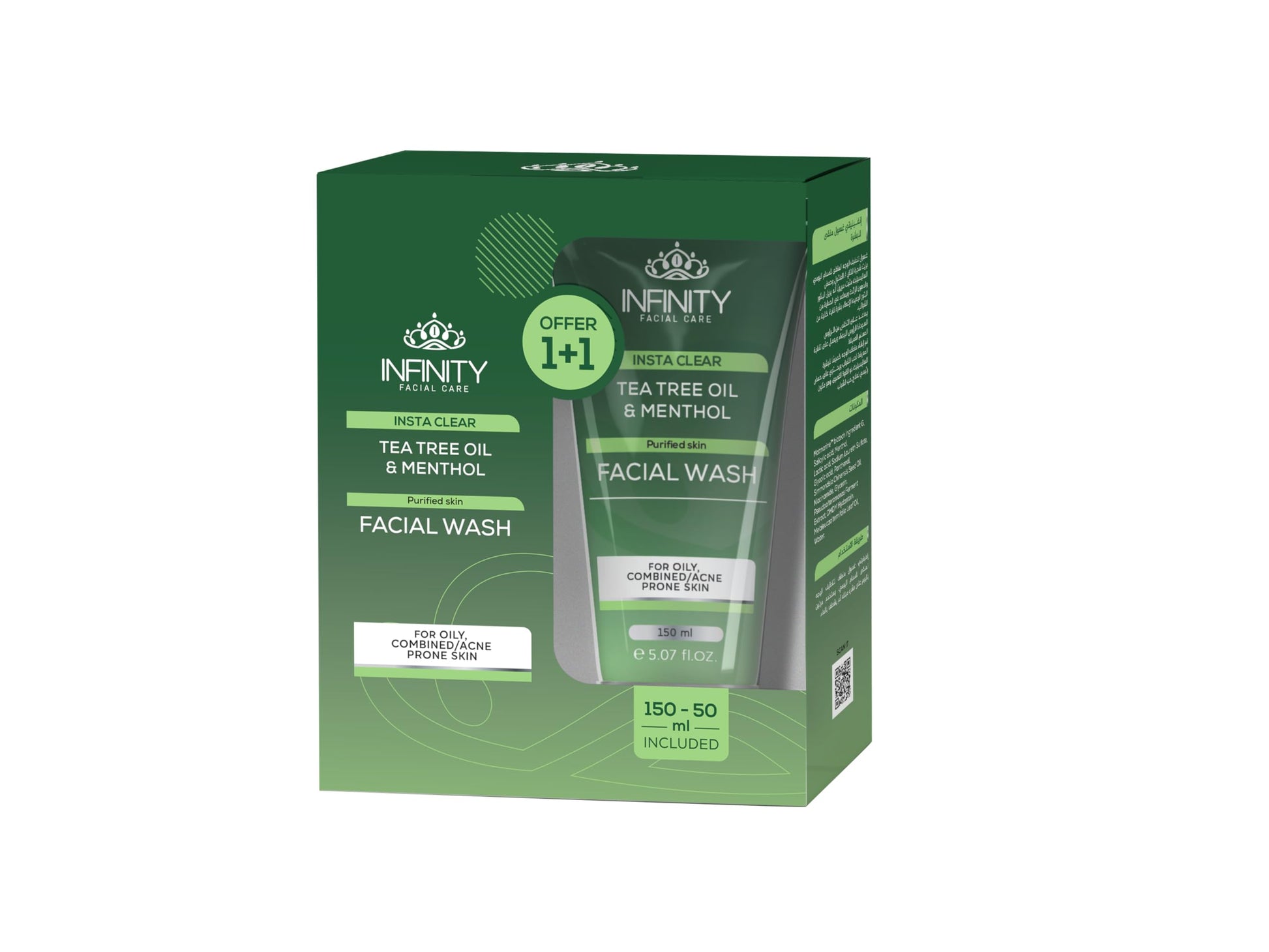 Infinity Clinic Pharma 2 Infinity Facial Care Insta Clear Facial Wash 200 ml