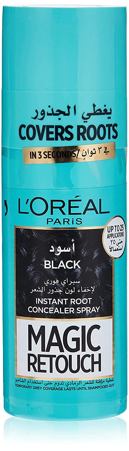 L’Oréal Paris L'Oreal Magic Retouch Instant Root Concealer, Black