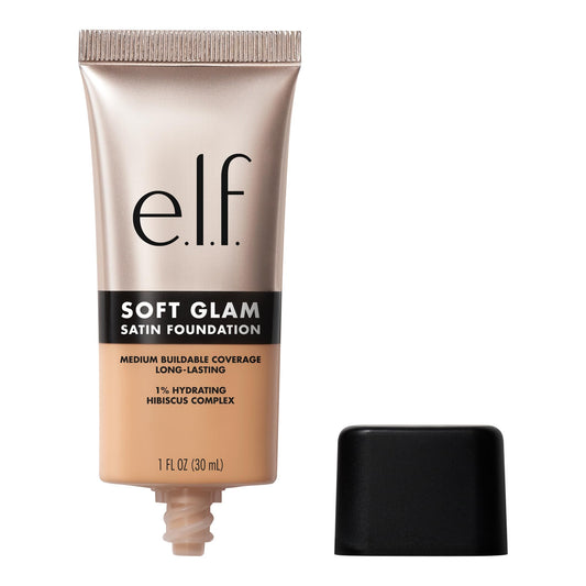 e.l.f. Soft Glam Foundation, Medium Coverage, Long-Lasting & Restorative Foundation for a Smooth, Silky Matte Finish, Vegan & Cruelty Free, 31 Medium Neutral