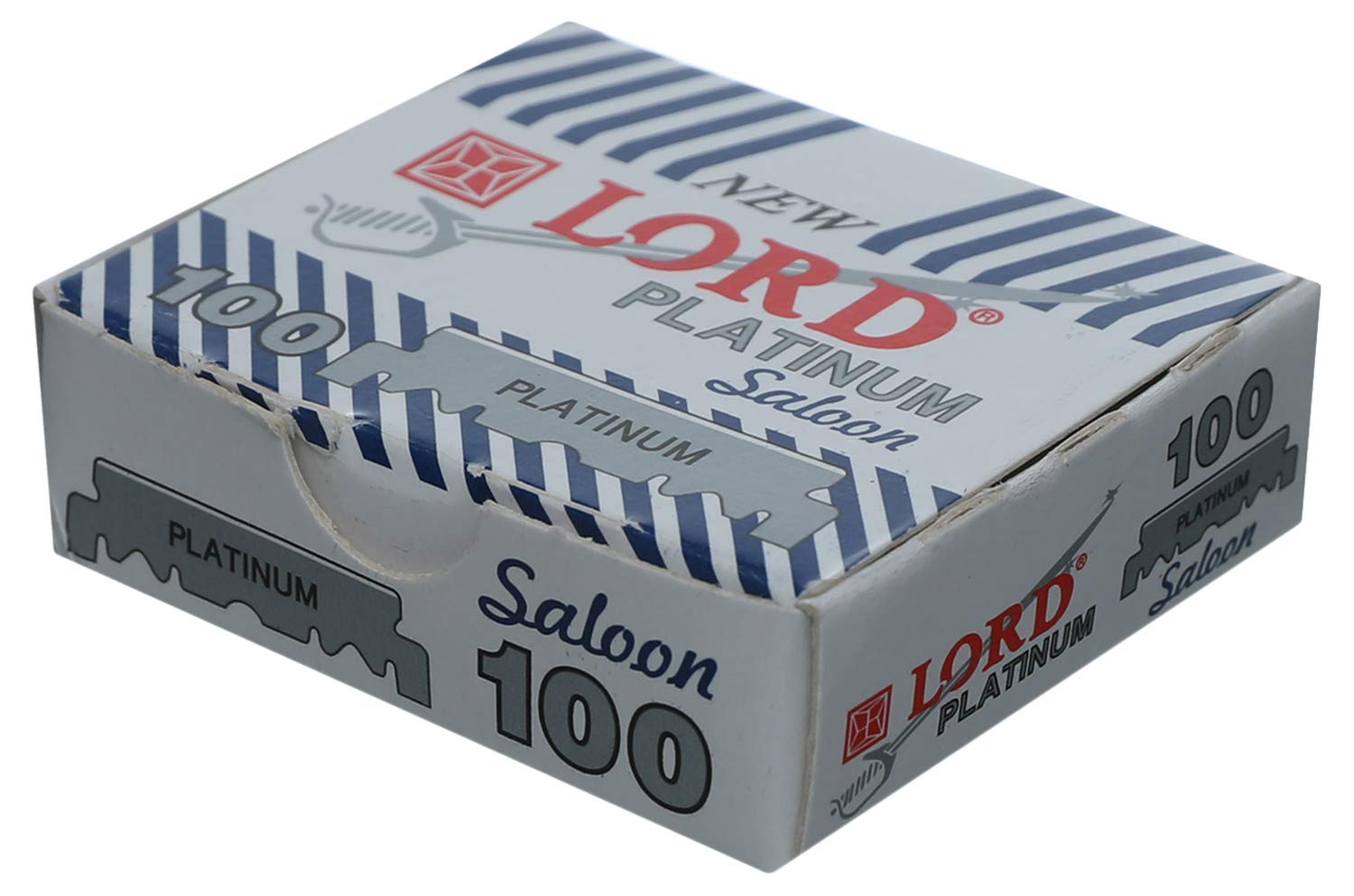 Lord set of 100 platinum blades in a box - silver