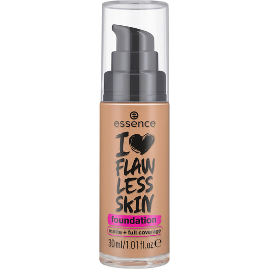 Essence I Love Flawless Skin Foundation Shade 70 Lightweight Buildable Coverage Enhances Skin Tone With Natural Looking Finish Shade 70
