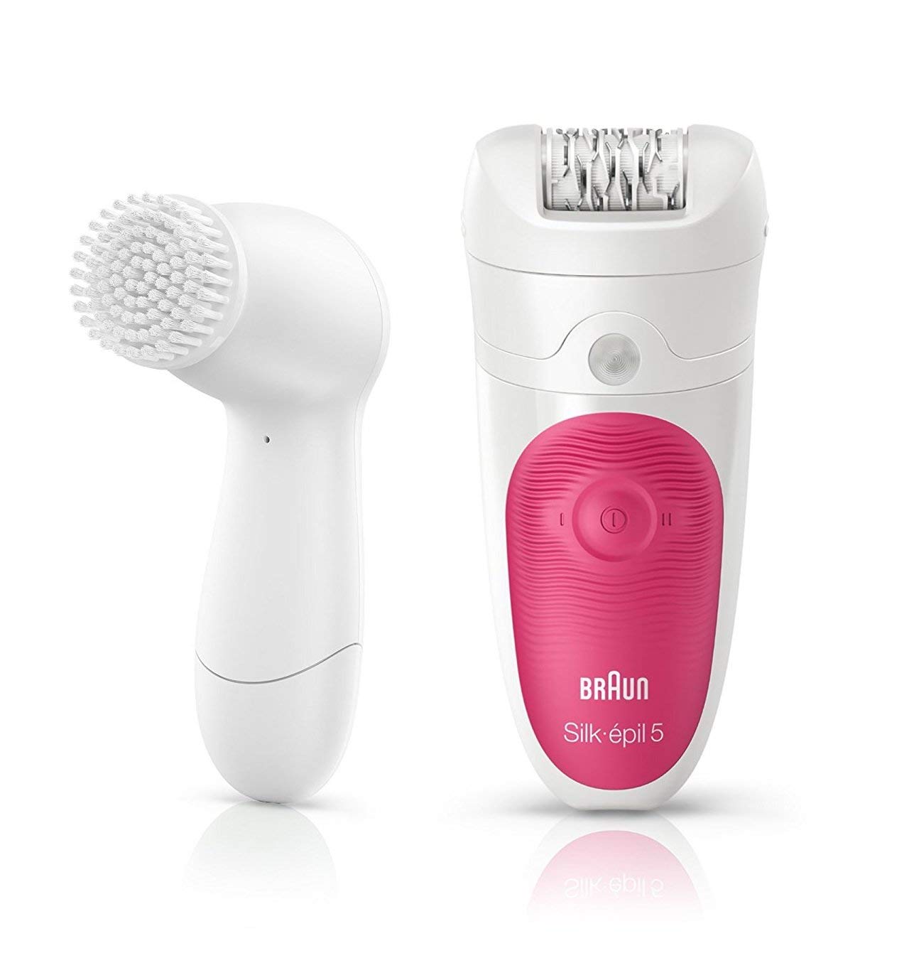 Braun Silk epil 5 5-539 – Wet & Dry Cordless Epilator with 3 extras including a facial cleansing brush