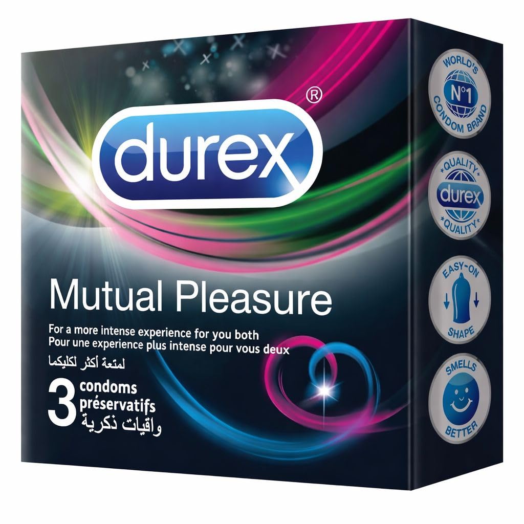Durex Performax Intense Condom pack of 3, easy on, for more intense experience