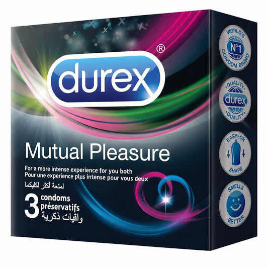 Durex Performax Intense Condom pack of 3, easy on, for more intense experience