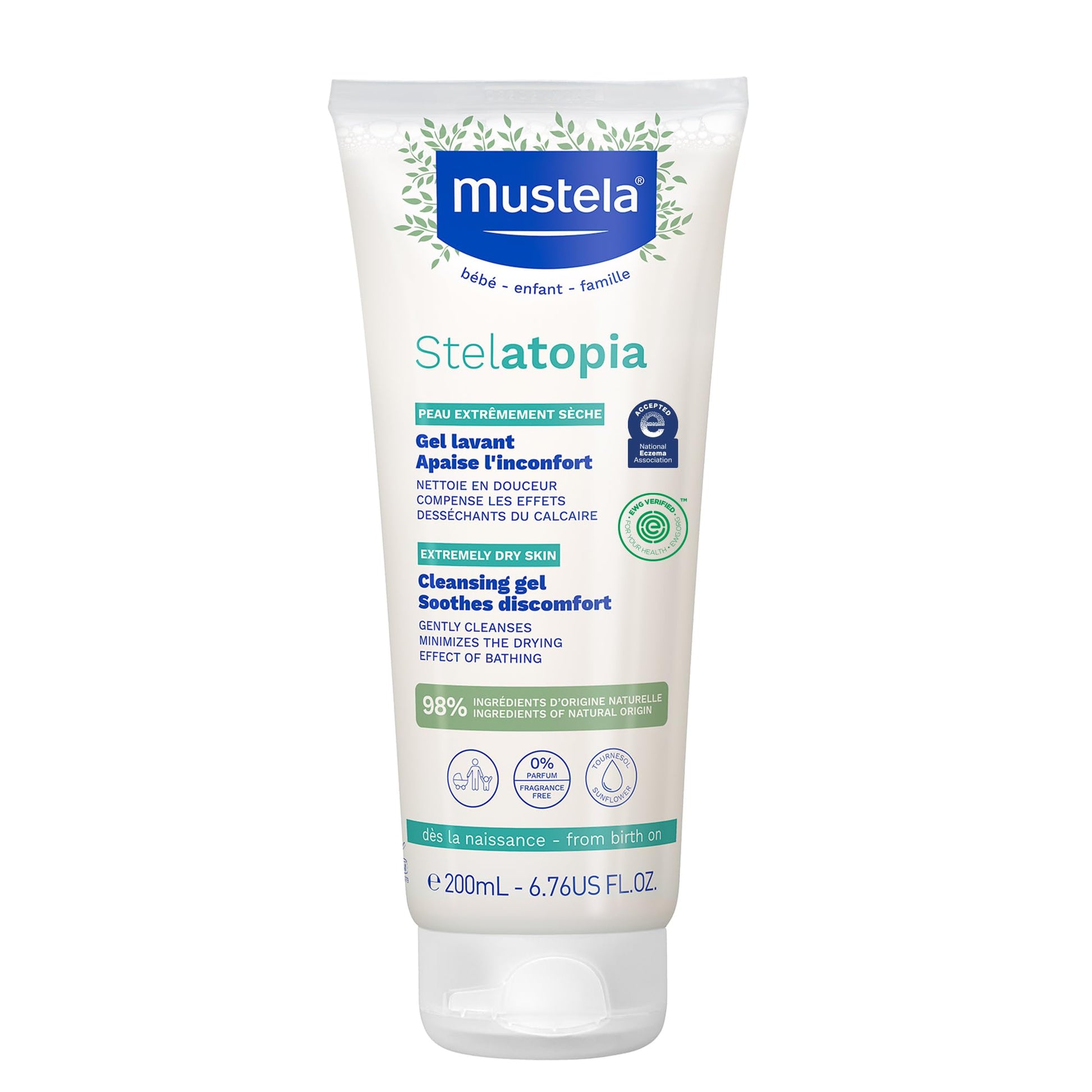 Mustela Stelatopia Cleansing Gel 200 Ml