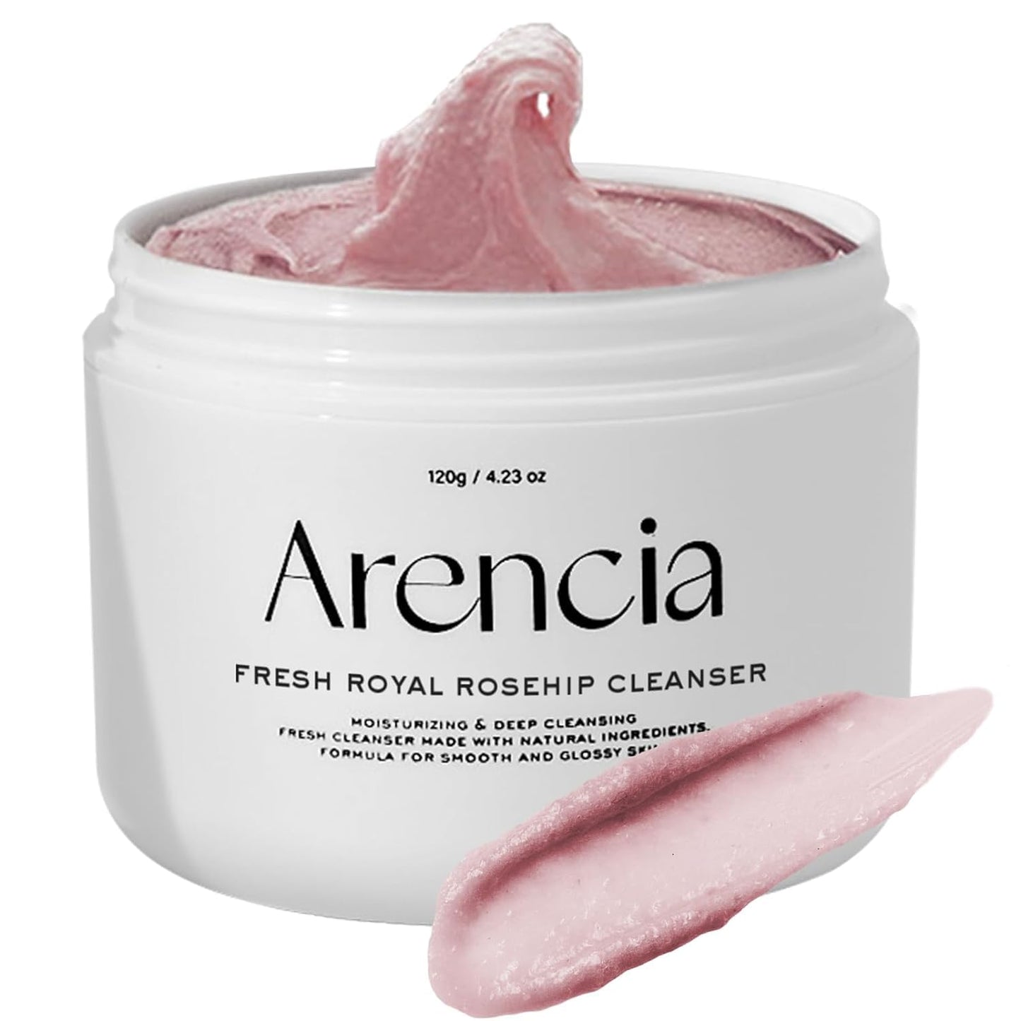ARENCIA Fresh Rosehip Rice Mochi Cleanser 120g