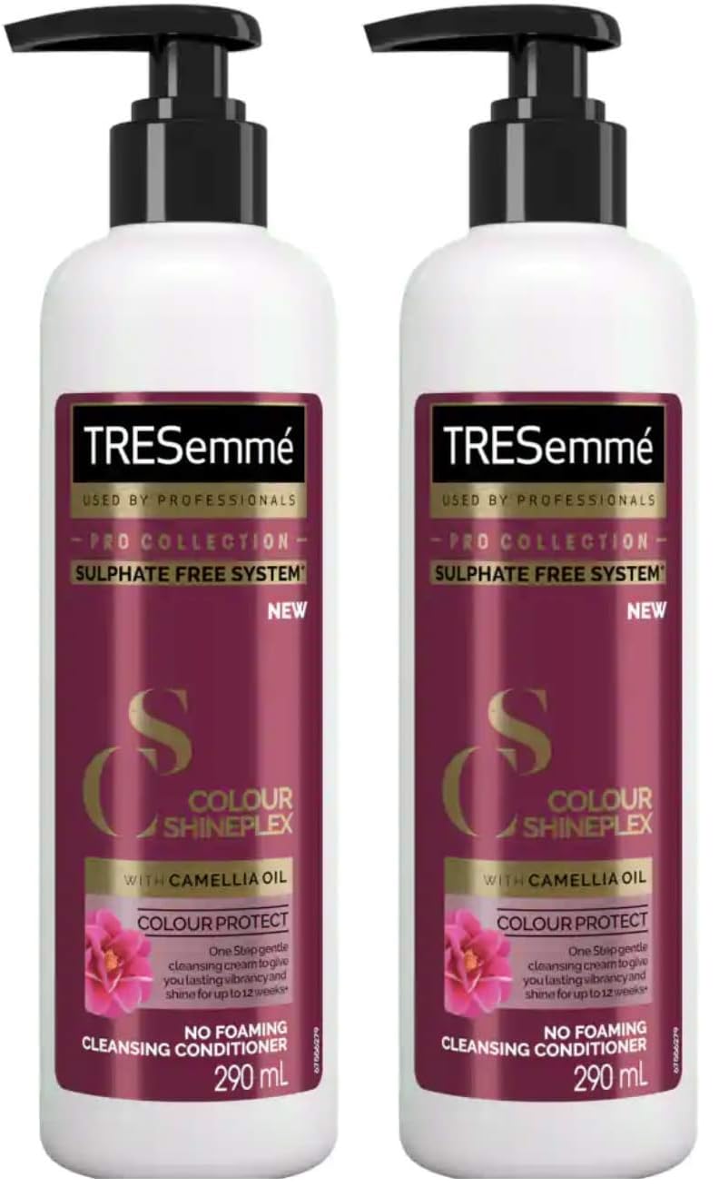 Tresemme colour shine complex clean conditioner pump - 290 ml (Pack of 2)