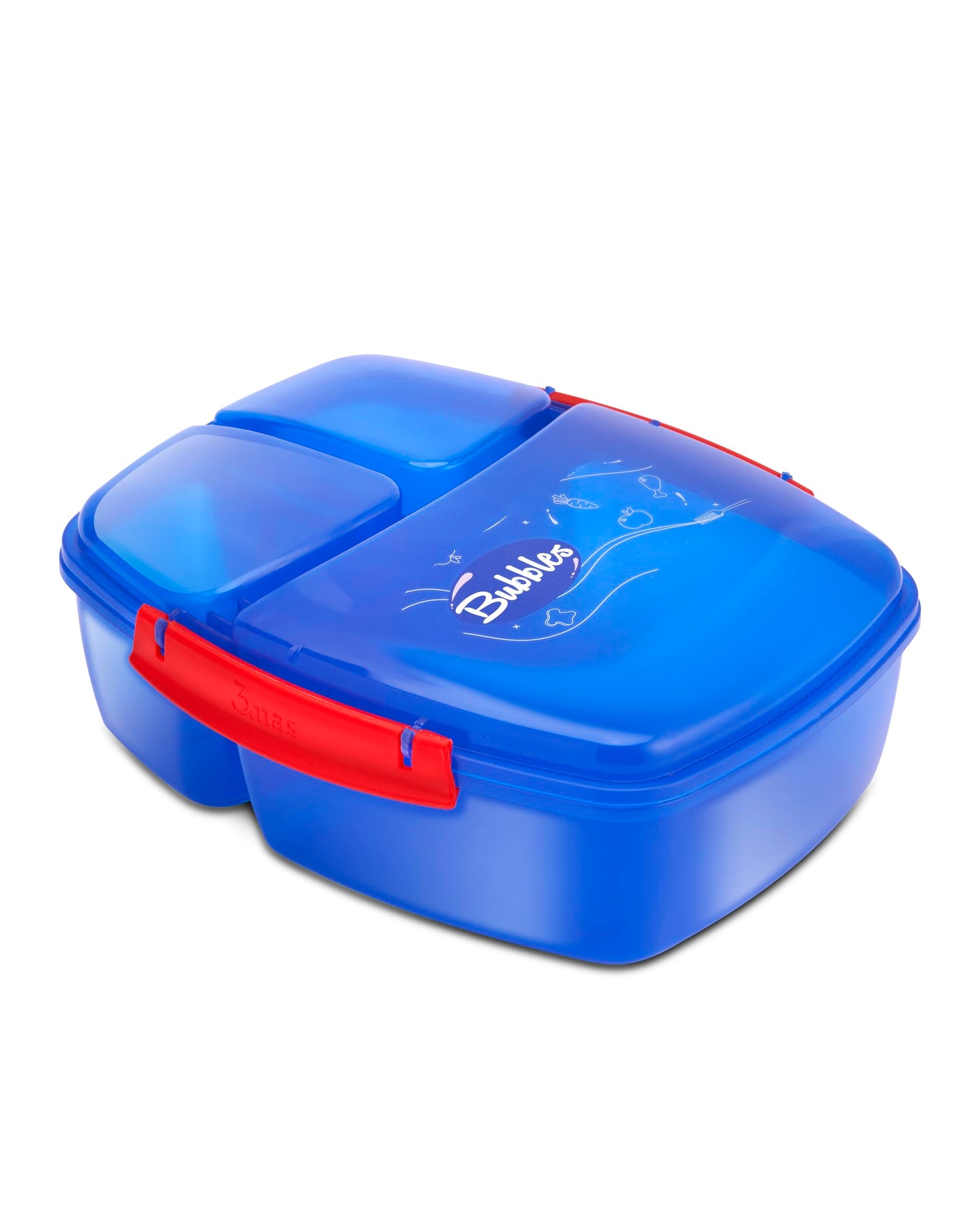 Bubbles lunch box magic blue