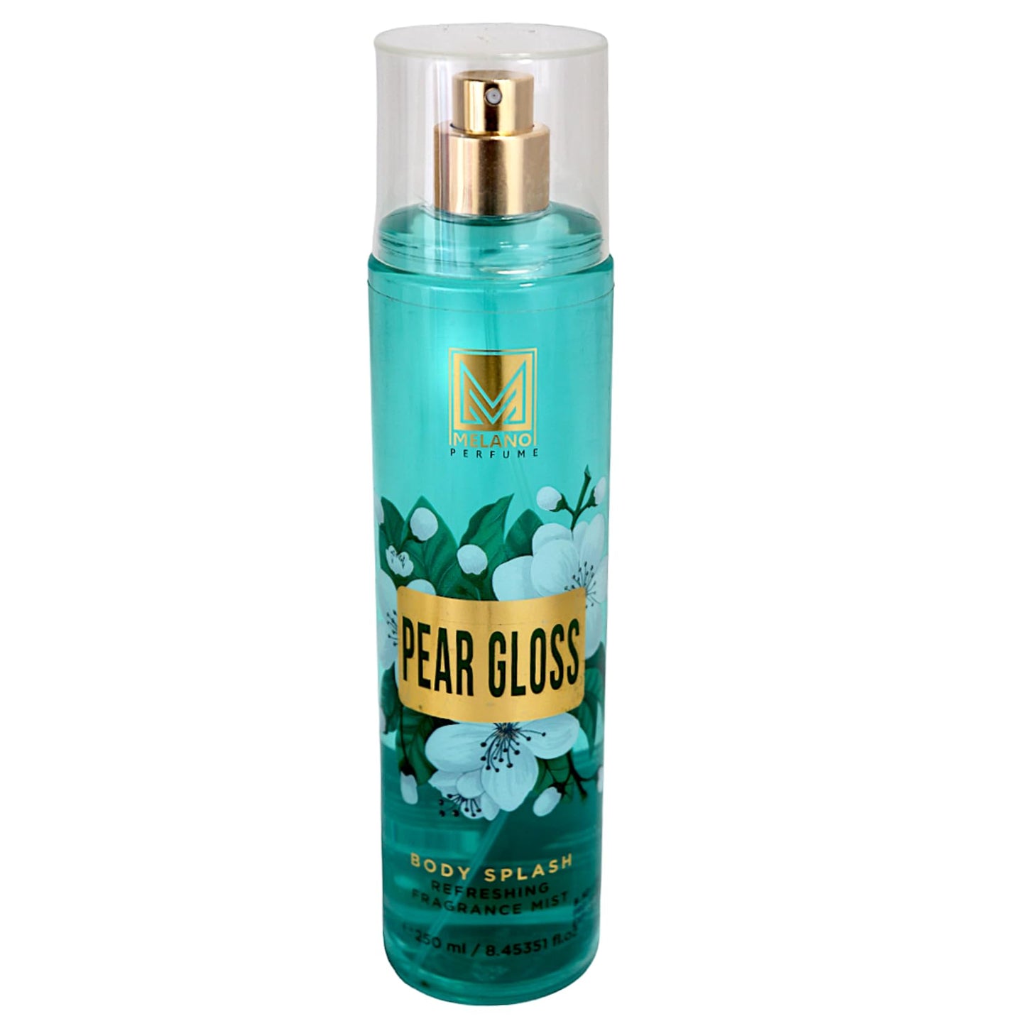Melano Pharma Melano Perfume Body Splash Refreshing Fragrance Mist With Pear Gloss For Women-250ml