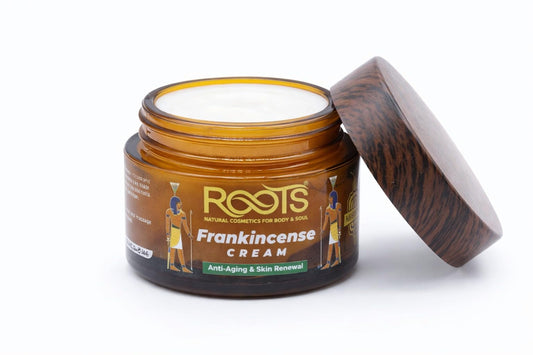 Go Natural Pure Cosmetics Roots Frankincense, Anti Aging & Skin Rejuvenation, For All Skin Types Frankincese Cream