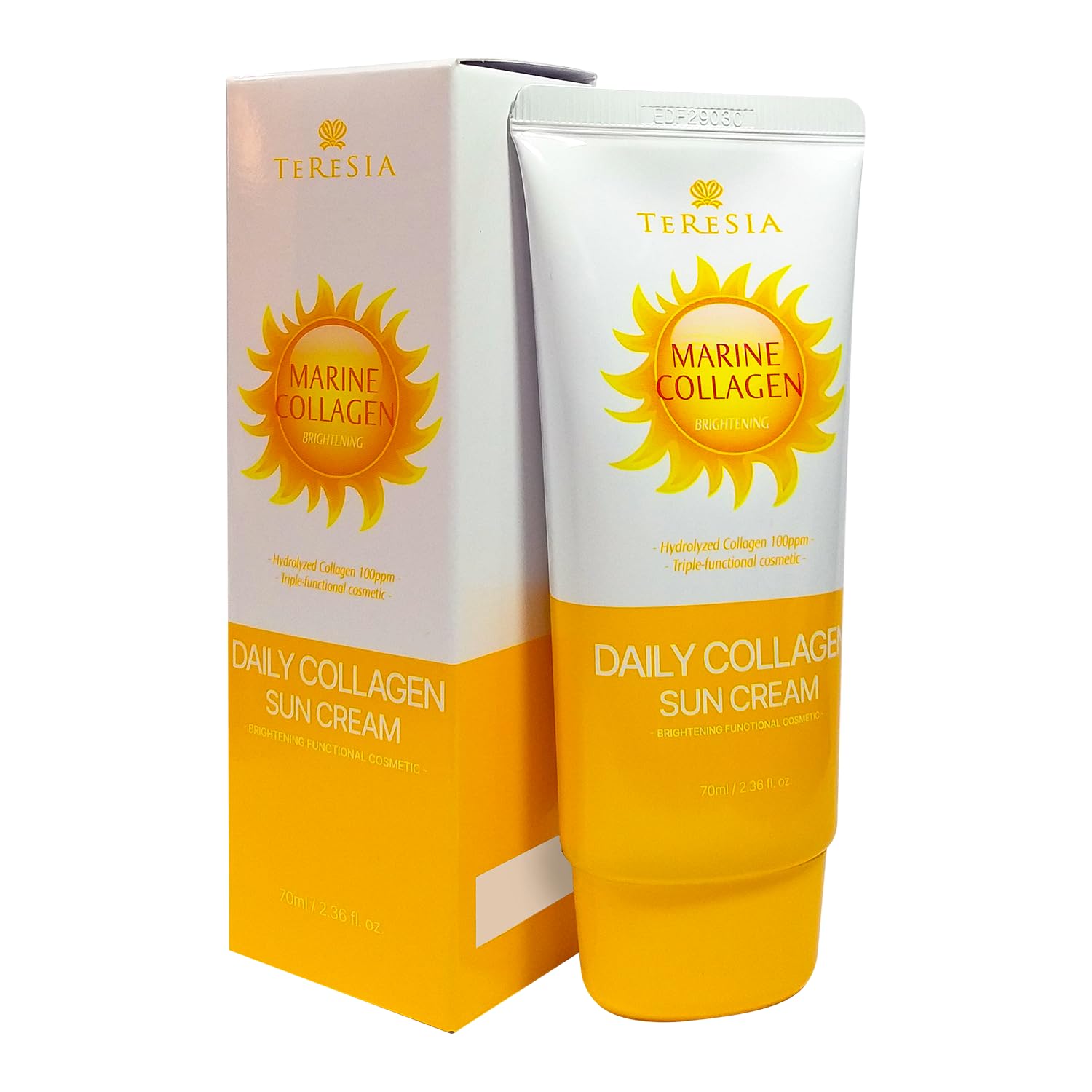 teresia Marine Collagen Brightening Sun Cream 70 Ml 8809809803469