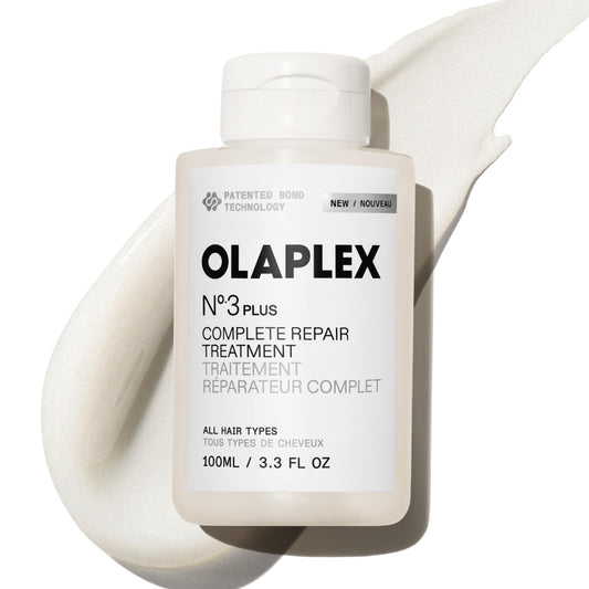 OLAPLEX N°.3PLUS Complete Repair Treatment, Hair Damage Repair Rreatment for Immediately Stronger, Softer Hair (100ml)