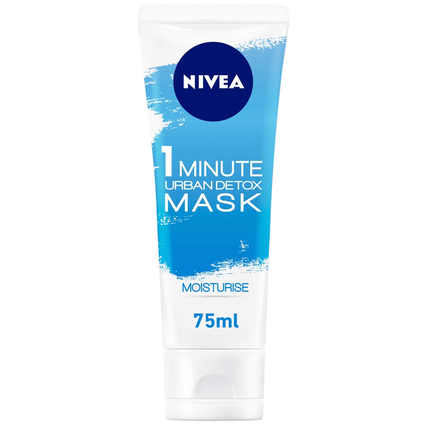 NIVEA Urban Detox 1 Minute Face Mask, Green Tea & Hyaluronic Acid ,Moisturize , 75 ml