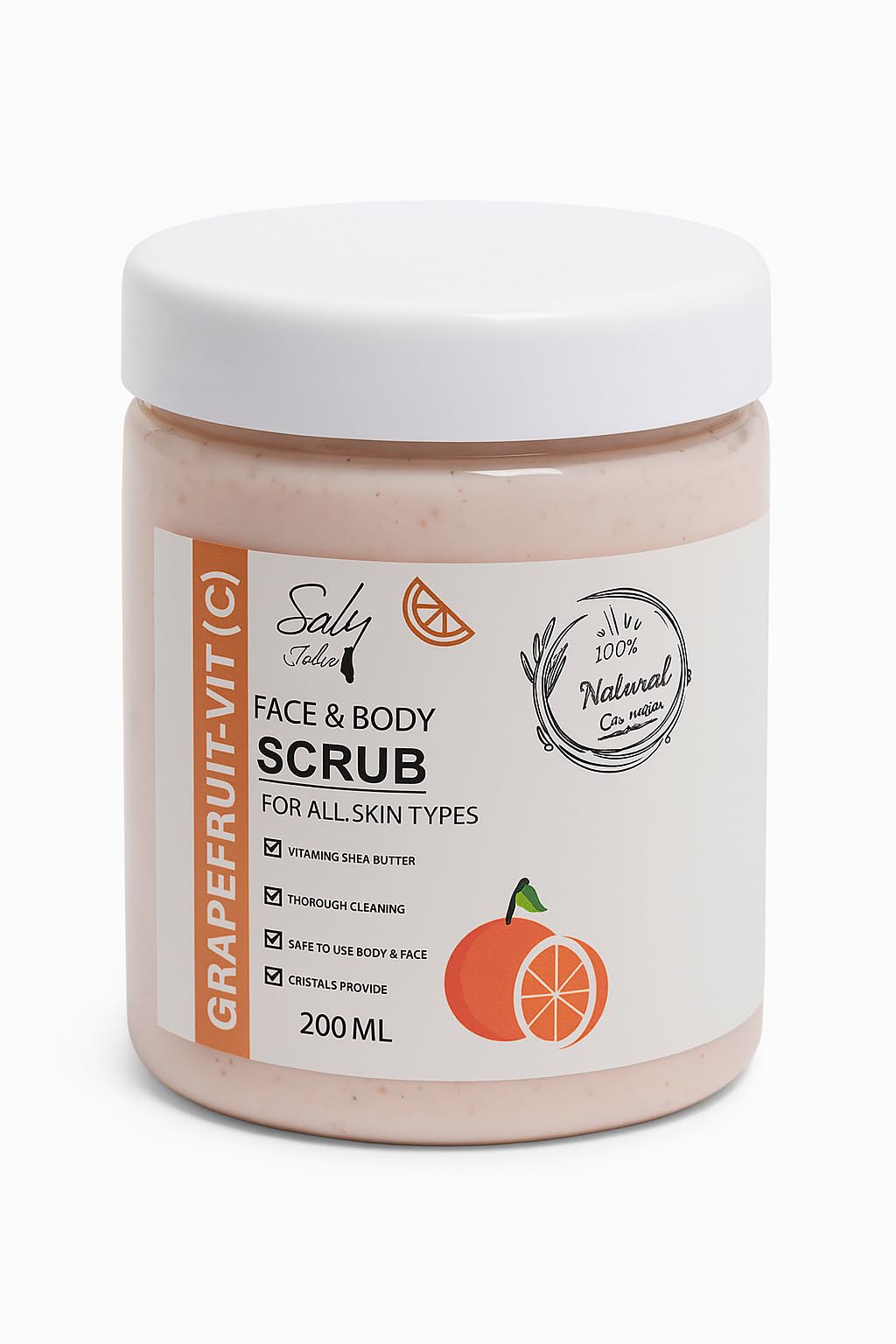 Saly Jolie Grapefruit Scrub