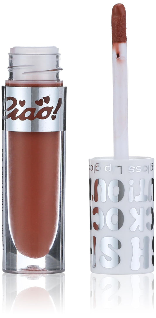 Ciao Shock Out Lip Gloss - Non Sticky, High Shine Finish, Hydrating & Long Lasting, Lightweight Nourishing Formula, Shade 14, 3ml