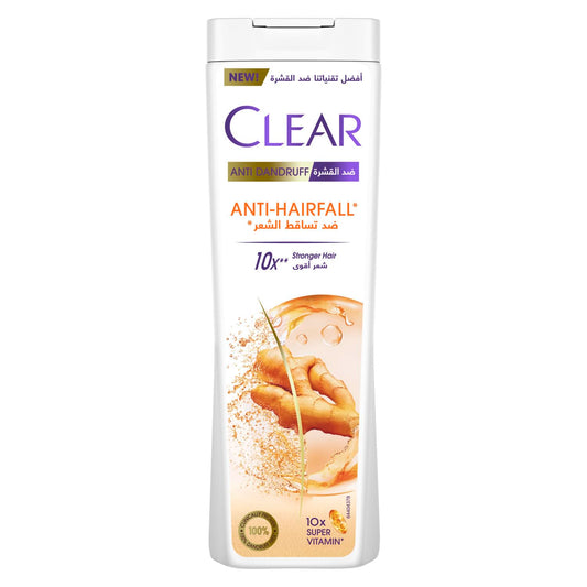 CLEAR Anti Dandruff 2IN1 Shampoo and Conditioner Anti Hairfall, for 10X Stronger Hair, 360ML