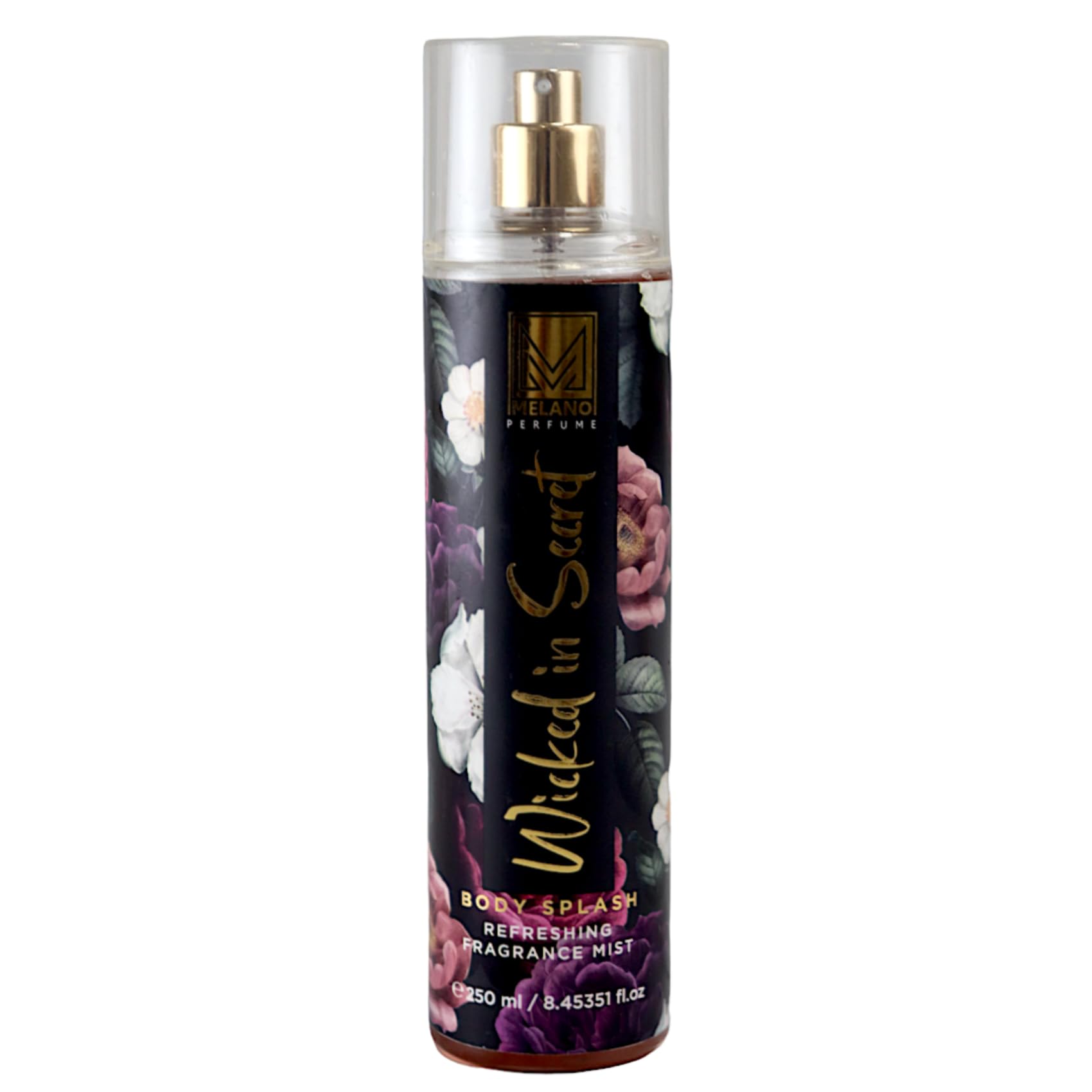 Melano Pharma Melano Perfume Body Splash Refreshing Fragrance Mist With Wicked In Secret For Women-250ml