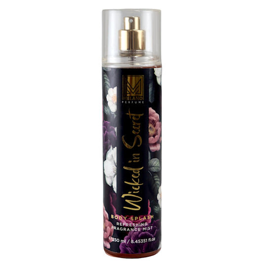 Melano Pharma Melano Perfume Body Splash Refreshing Fragrance Mist With Wicked In Secret For Women-250ml