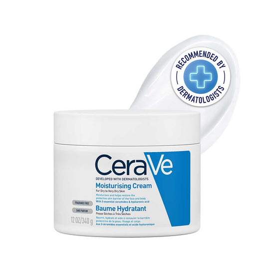 CeraVe Moisturizing Cream For Dry Skin With Hyaluronic Acid
