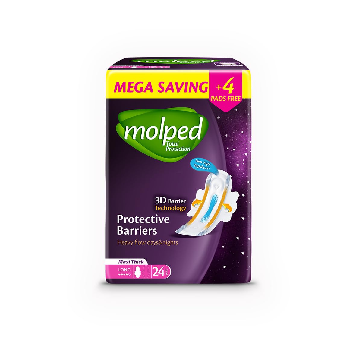 Molped Total Protection Eco Pack long 24 Pads