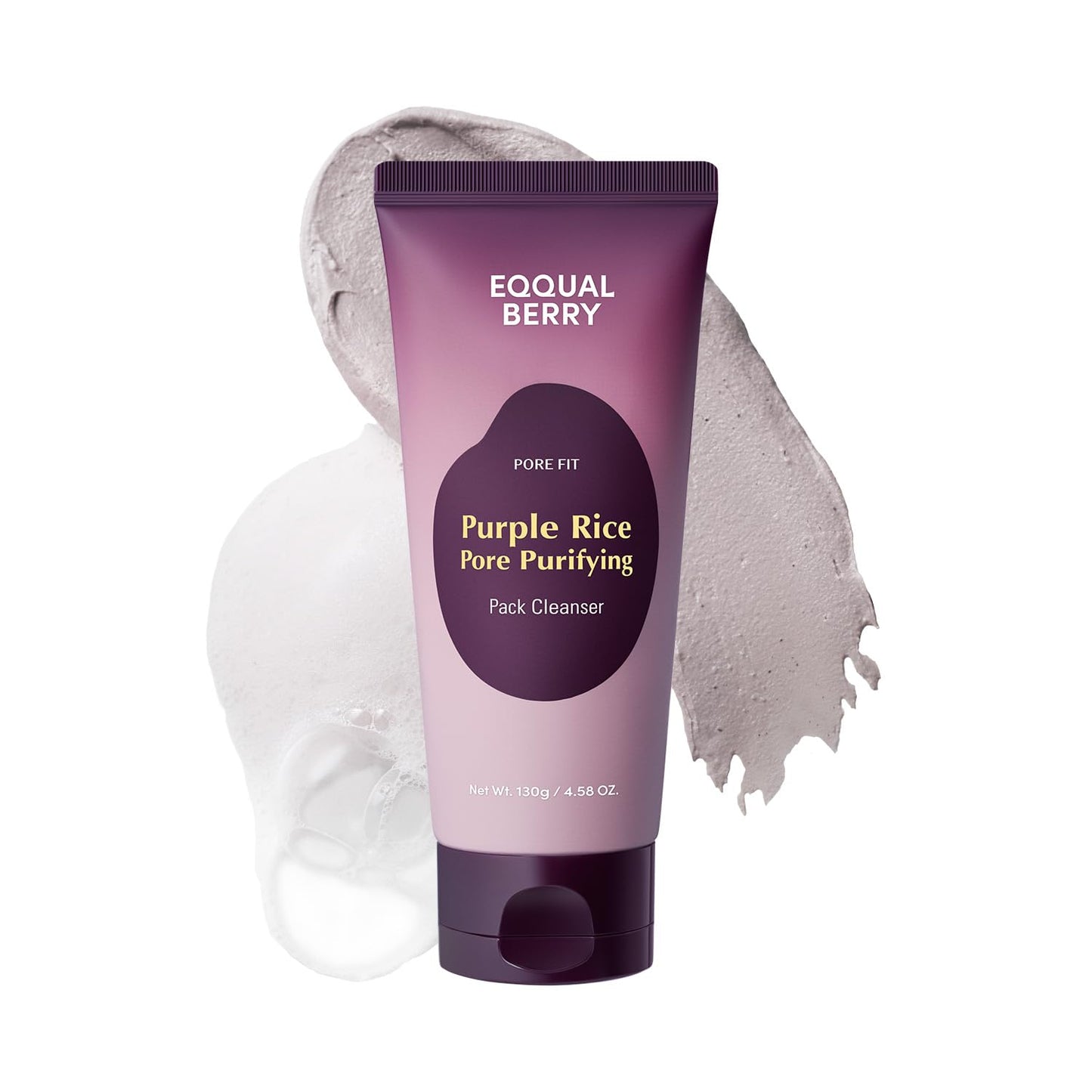 Eqqual Berry Eqqualberry Purple Rice Pore Purifying Pack Cleanser 130g
