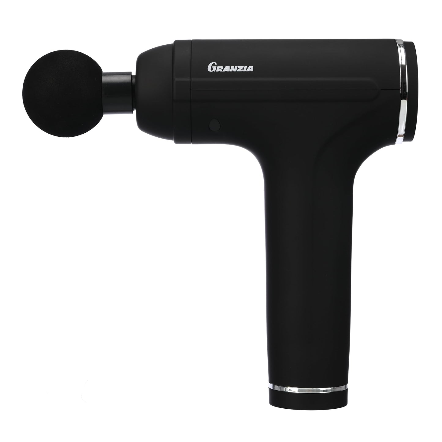 Granzia GenGun - Rechargeable Gun Massager with 6 Speed Levels, 4 Massage Heads, Type-C Charging and Carrying Case for Deep Tissue Muscle Massage